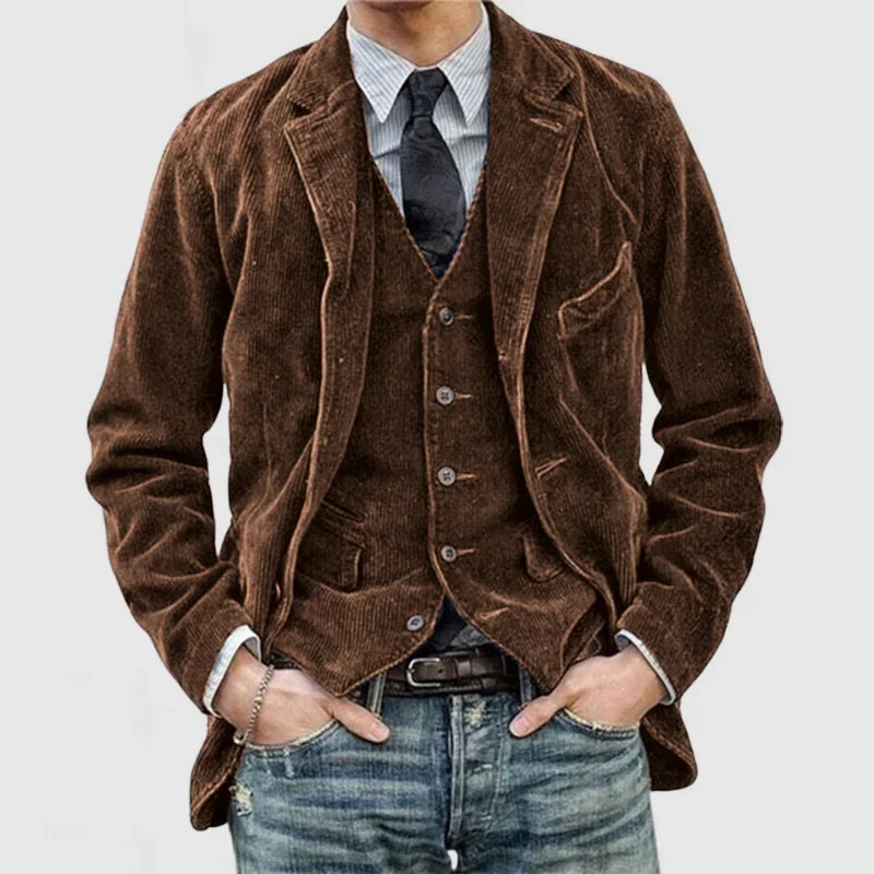 Valdemar | Jakke og vest i vintagesnit