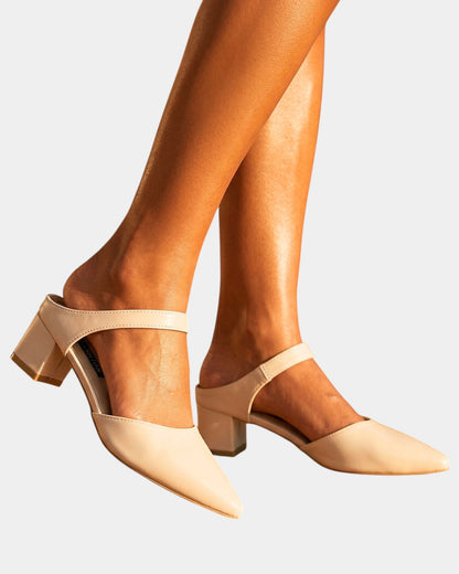 Veronika | Slingback-pumps med hæl