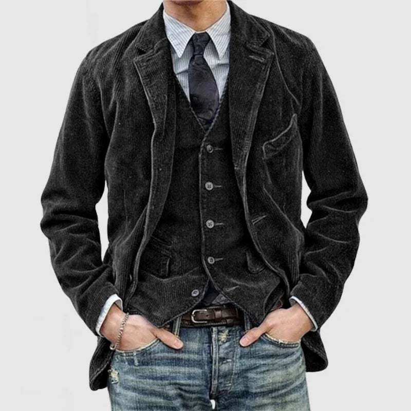 Valdemar | Jakke og vest i vintagesnit