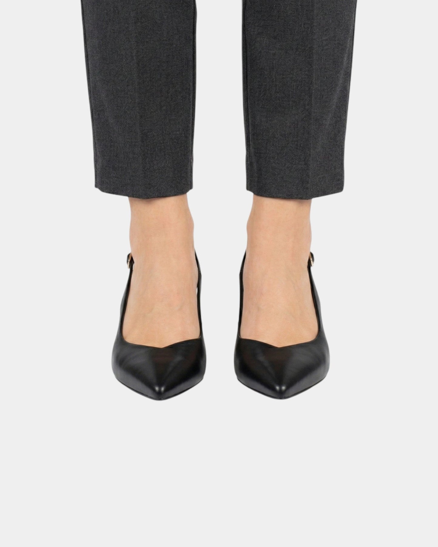 Tine-Marie | Elegante slingback-pumps med tynd hæl