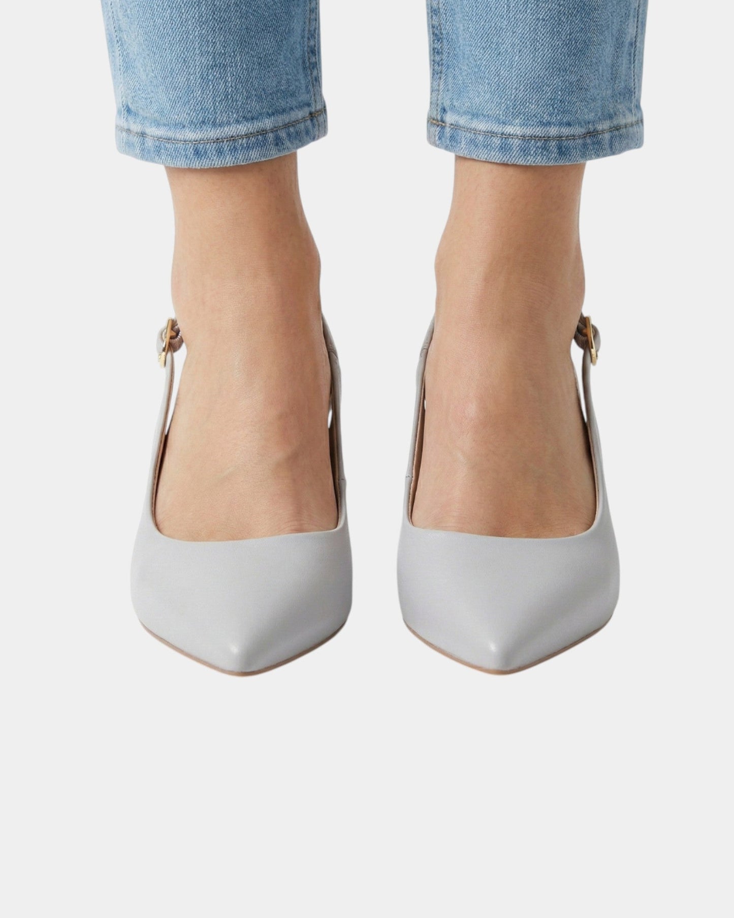 Tine-Marie | Elegante slingback-pumps med tynd hæl