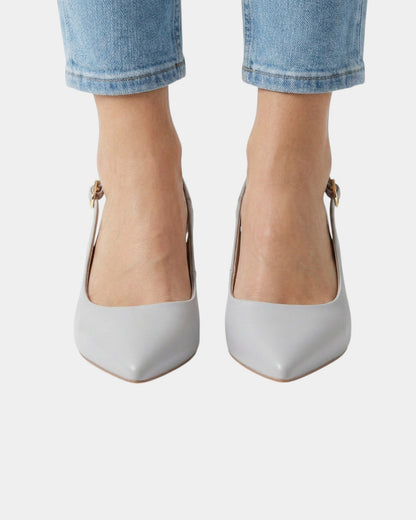 Tine-Marie | Elegante slingback-pumps med tynd hæl