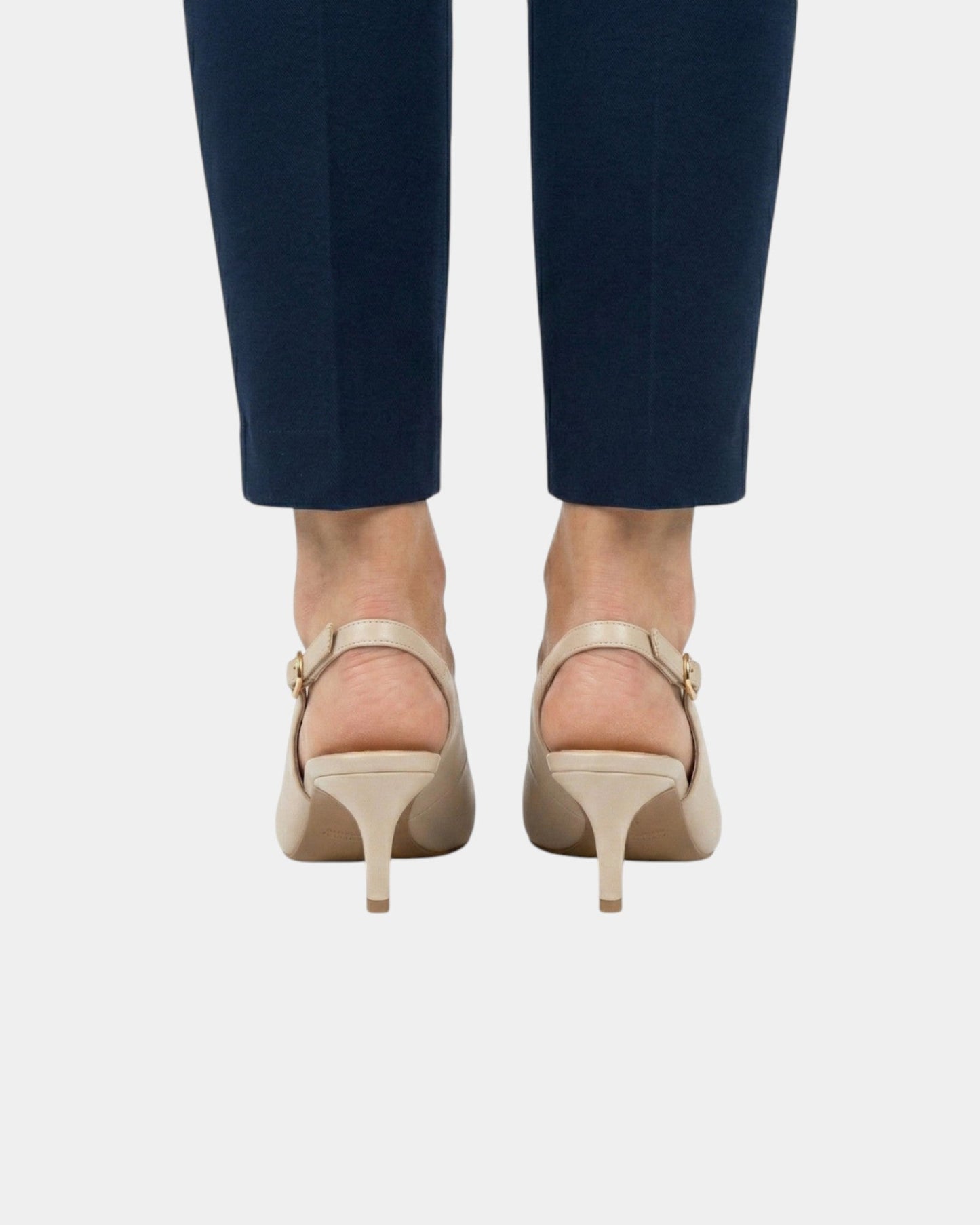 Tine-Marie | Elegante slingback-pumps med tynd hæl