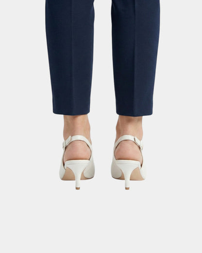 Tine-Marie | Elegante slingback-pumps med tynd hæl