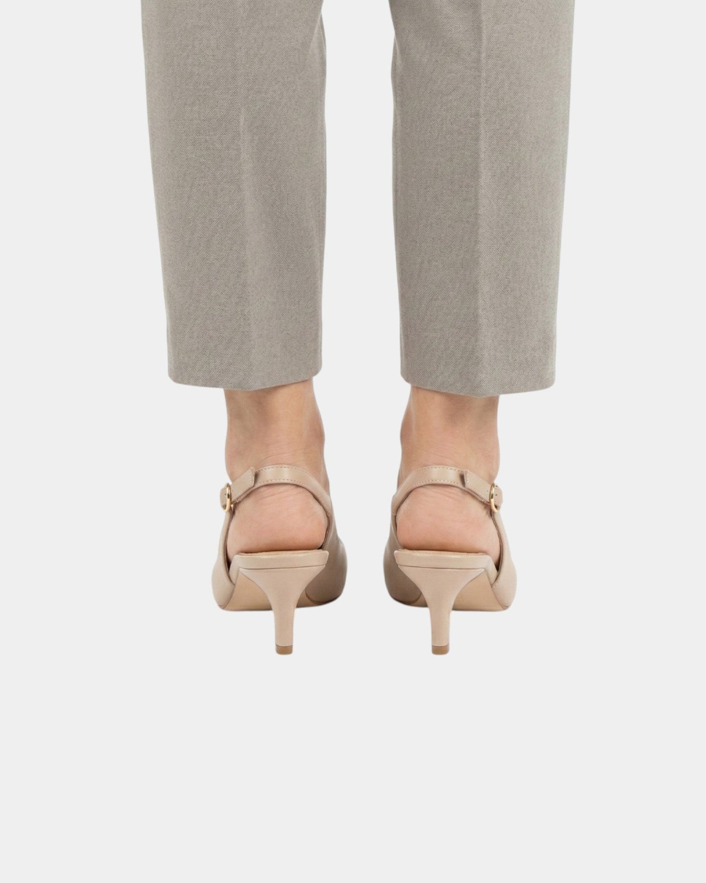 Tine-Marie | Elegante slingback-pumps med tynd hæl