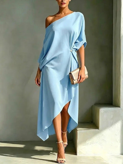 Katrine | Elegant asymmetrisk kjole