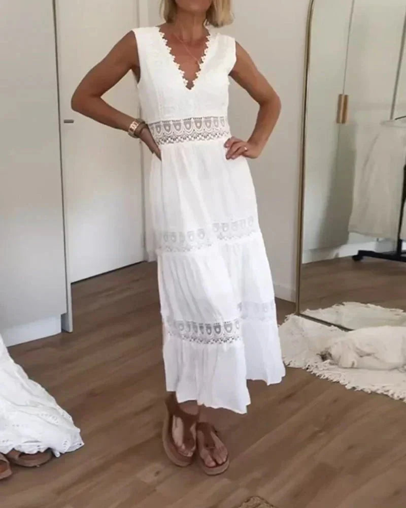 Kristiane | Elegant lang sommerkjole