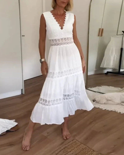 Kristiane | Elegant lang sommerkjole