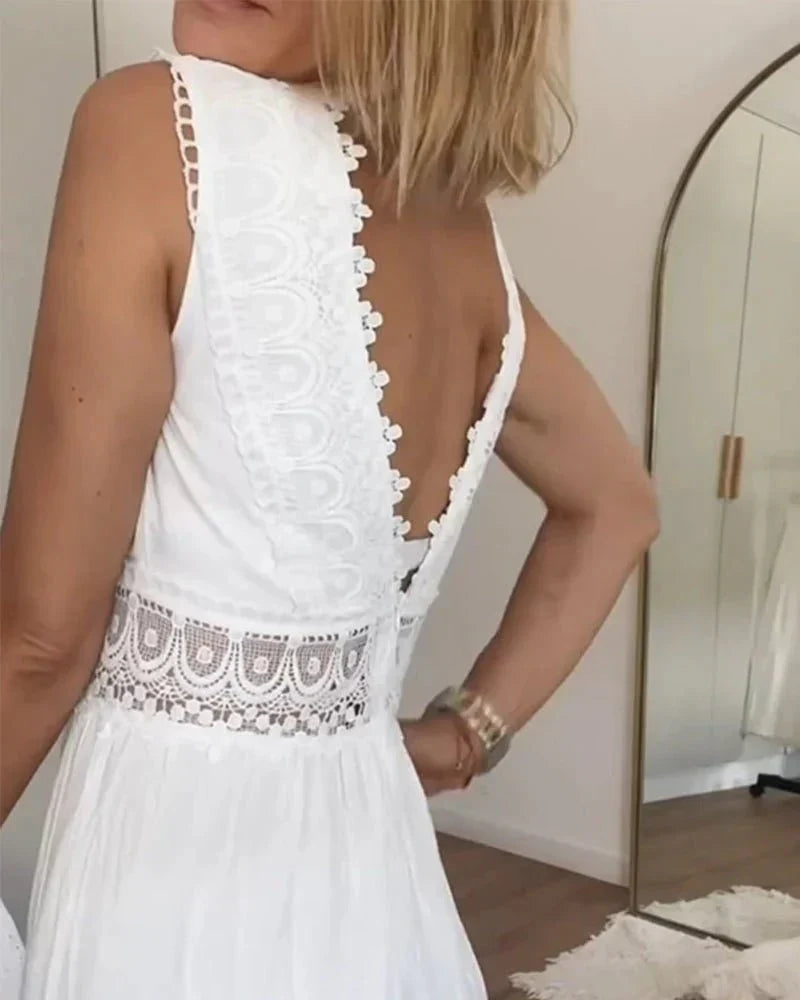 Kristiane | Elegant lang sommerkjole