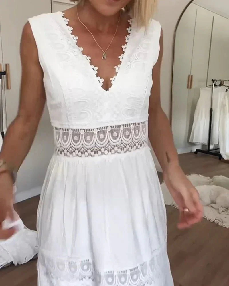 Kristiane | Elegant lang sommerkjole